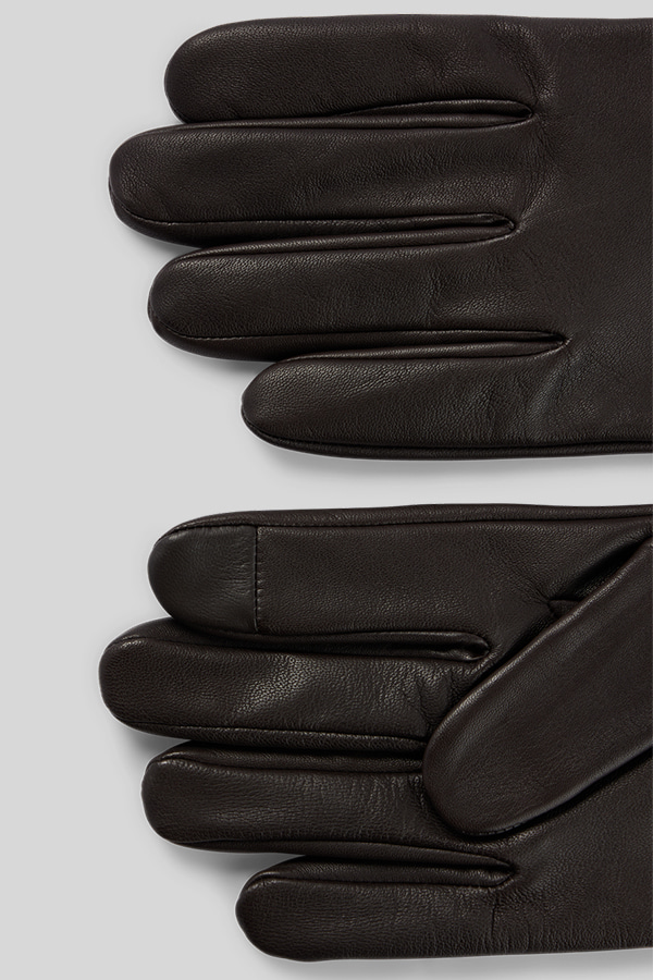 GLOVES BOSS - 201 DARK BROWN